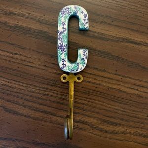 Anthropologie C Hook